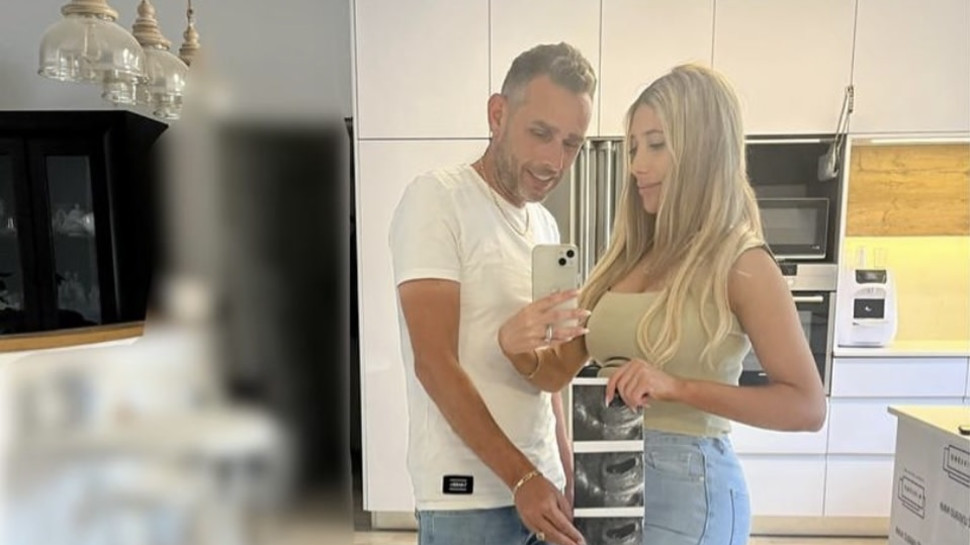 מושיק עפיה ואשתו (צילום: צילום מסך אינסטגרם)