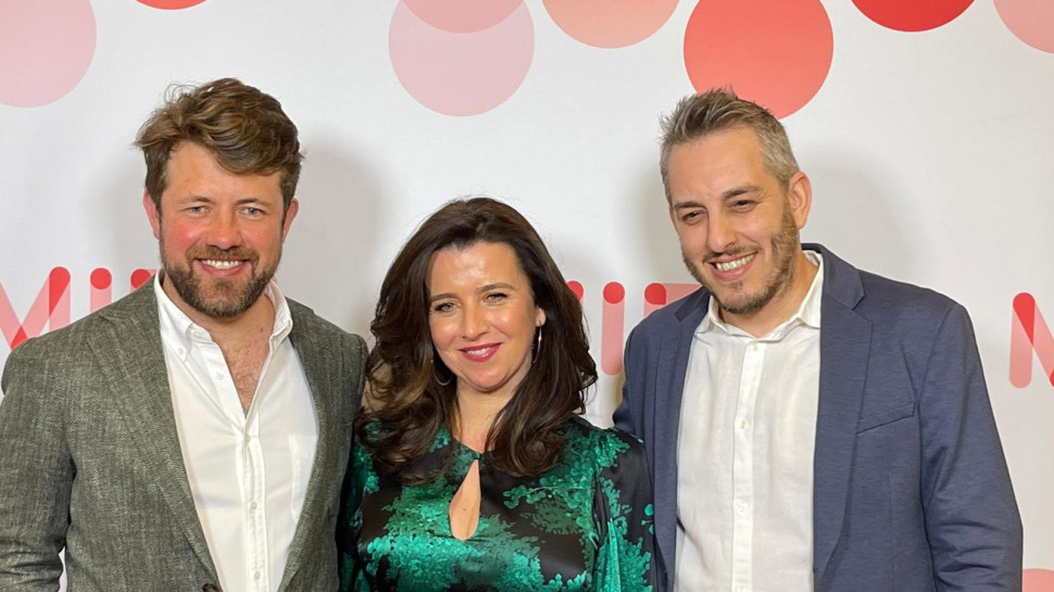 גל גרינשפן, סילסט גיר ודן ג'וייס  (צילום: RAVI CHAND)