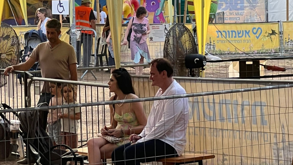 דניאלה פיק וקוונטין טרנטינו  (צילום: ללא קרדיט)
