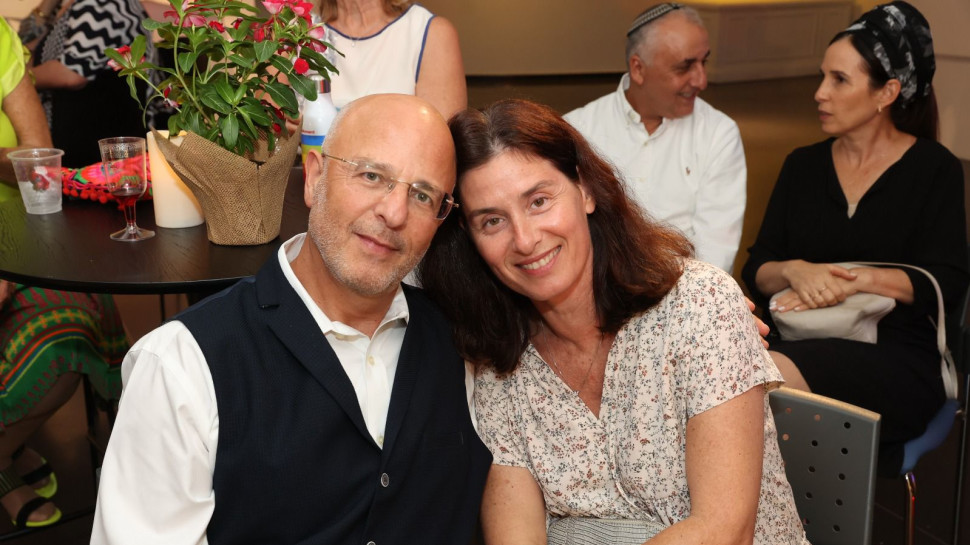 דפנה וגדעון פישר (צילום: איציק בירן)