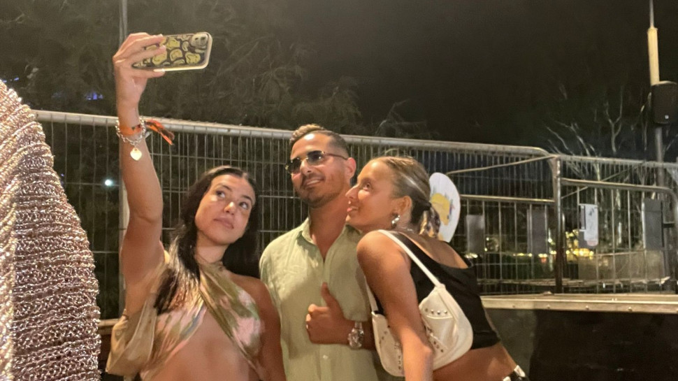 סיימון לבייב בפסטיבל ZAMNA (צילום: פרטי)