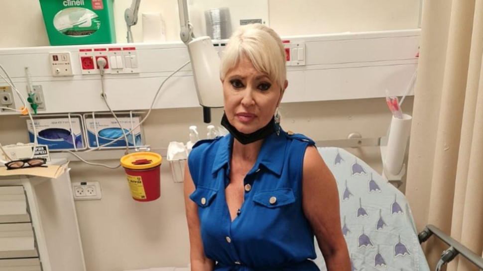 פנינה רוזנבלום בבית החולים (צילום: צילום מסך אינסטגרם)