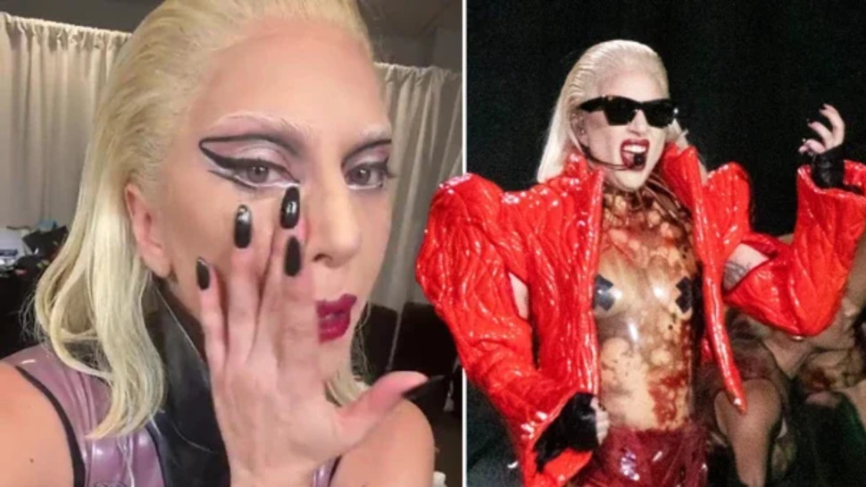 ליידי גאגא הפסיקה את ההופעה באמצע, ופרצה בבכי (צילום: Getty images,צילום מסך אינסטגרם)