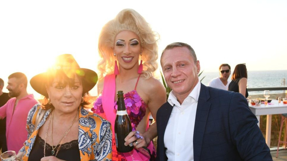 יואל רזבוזוב, חנה לסלאו (צילום: אביב חופי)