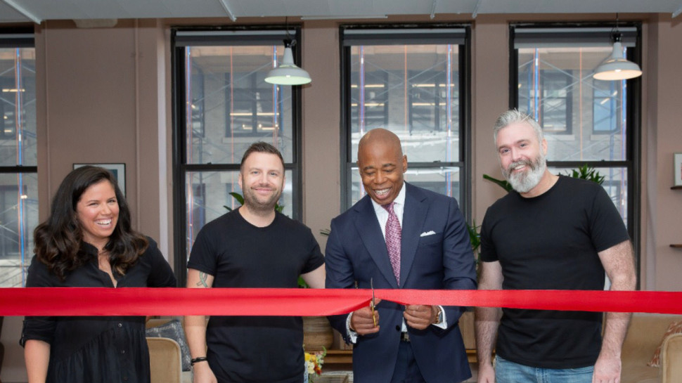 ג׳יימסון פאוול, אריק אדמס, מייק לאם ולאה וולטרס  (צילום: ניצן קינן)