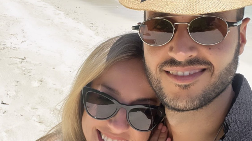 קטיה אברבוך וליאור אורן בירח דבש (צילום: צילום מסך אינסטגרם)