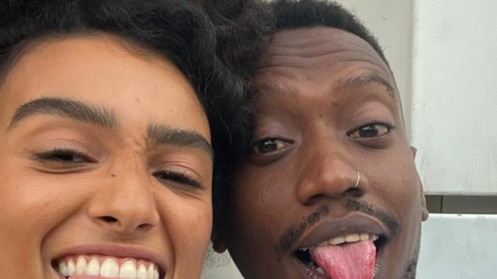 עדן סבן ואינדל קבדה (צילום: צילום מסך אינסטגרם)