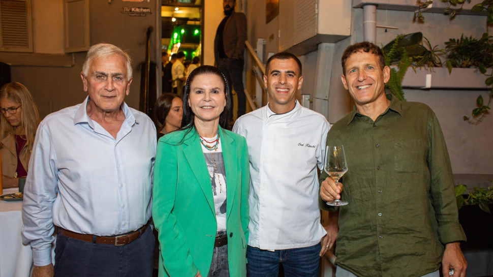 יהונתן ברגר, אוראל קימחי, עופרה שטראוס וגיורא בר דעה (צילום: לירן מימון)