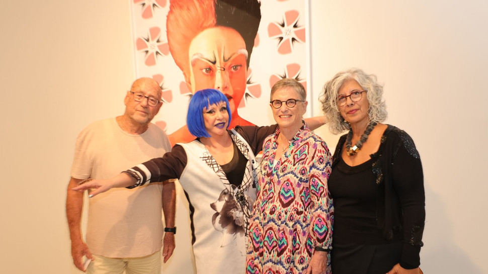 נירה יצחקי, מיכל צלרמאייר, אורלאן, ומיקי צלרמאייר (צילום: רפי דלויה)