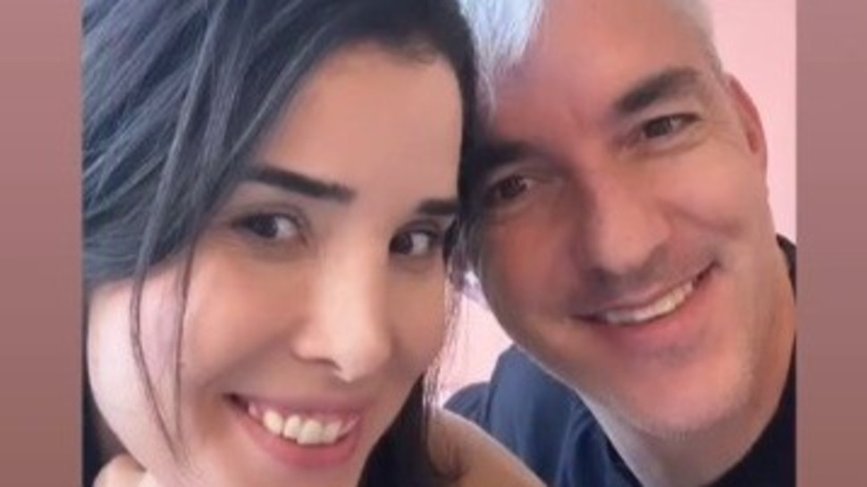 שירה איסקוב ובן הזוג אריה מריאש (צילום: צילום מסך אינסטגרם)