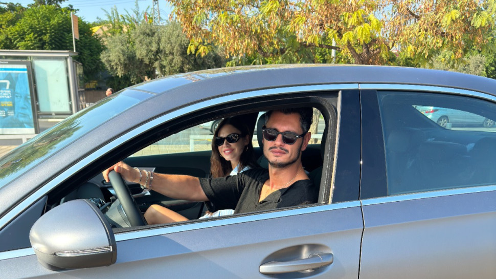 עופר חיון ורוסלנה רודינה (צילום: יח"צ גזפרו)