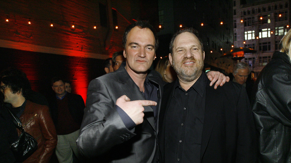 הארווי ויינשטיין וקוונטין טרנטינו  (צילום: REUTERS/Mario Anzuoni)