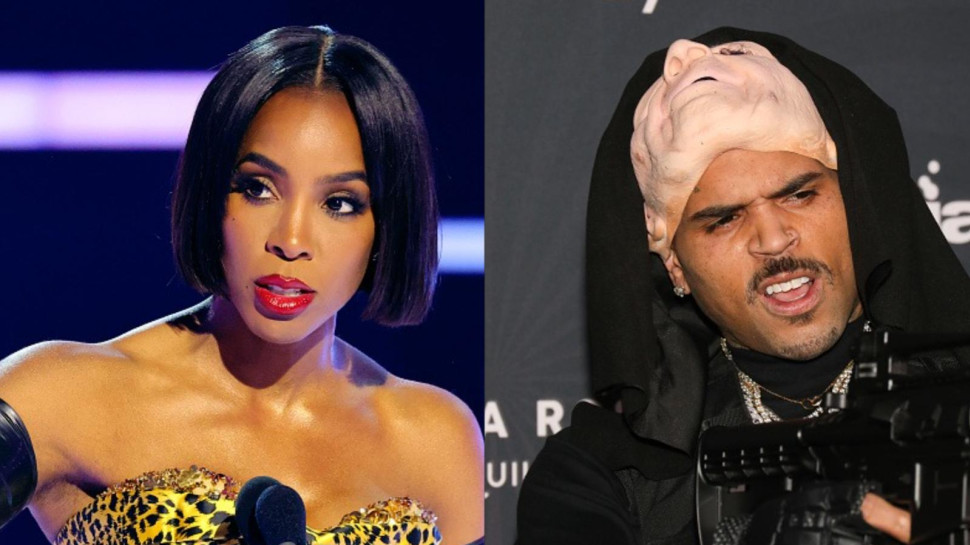 קלי רולנד , כריס בראון (צילום: Paul Archuleta gettyimages,Matt Winkelmeyer Getty Images)