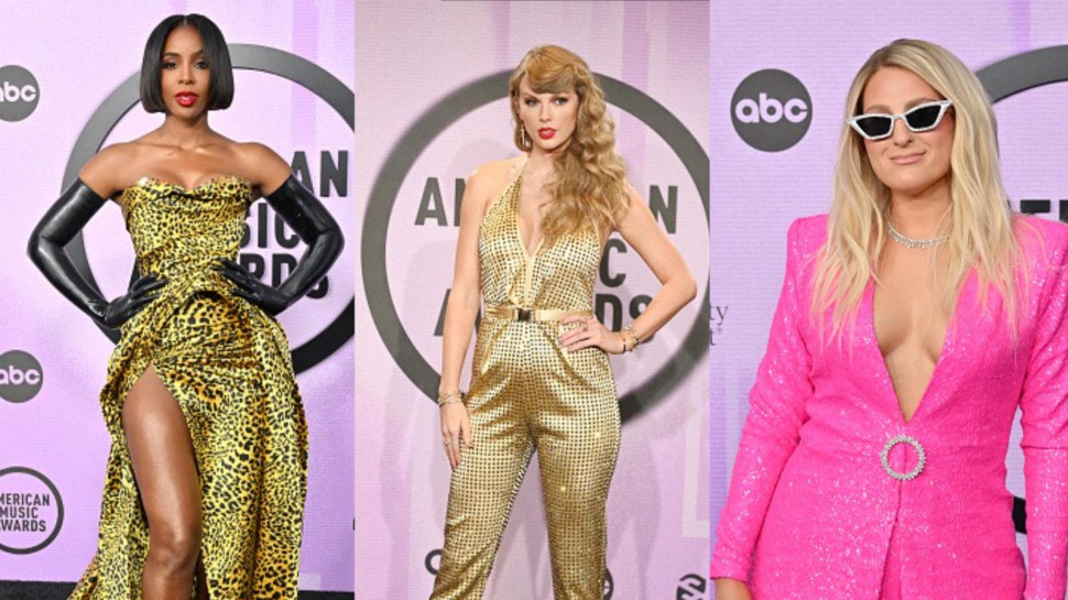 מייגן טריינור , טיילור סוויפט , קלי רולנד (צילום: gettyimages)