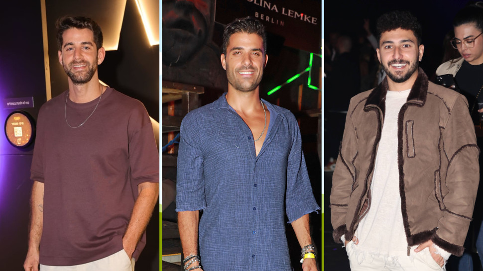 דניאל מלכה, אליאב טעטי, שחף רז (צילום: רפי דלויה,דנה קופל,אור גפן, יח"צ)