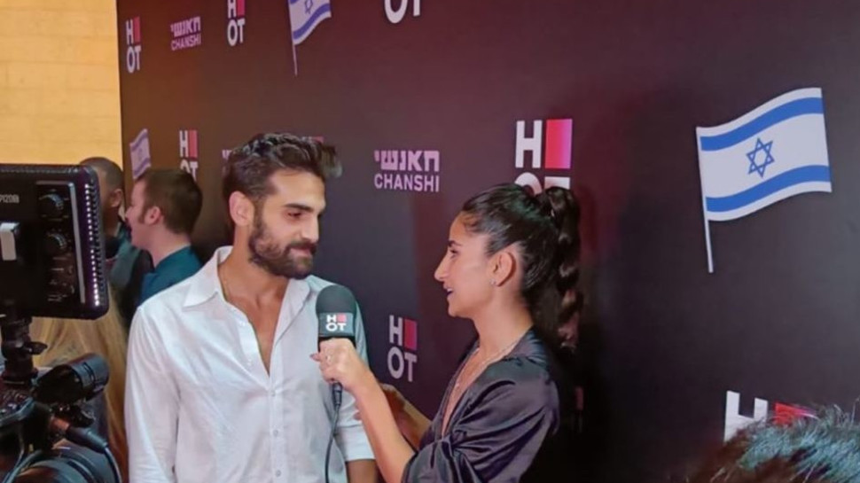 תומר מכלוף בפמריירה של "חאנשי" (צילום: צילום מסך אינסטגרם)