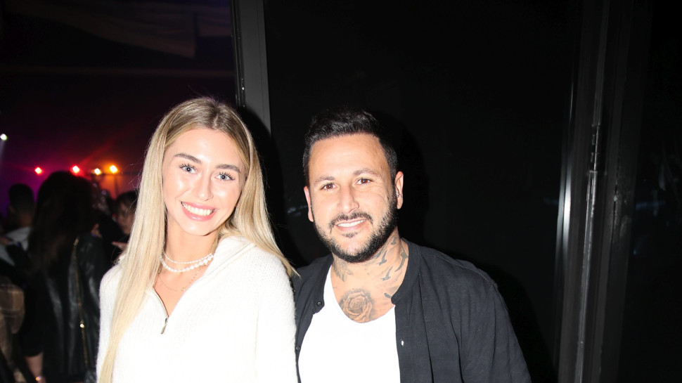 אוהד בוזגלו ובת הזוג מריה (צילום: אור גפן)