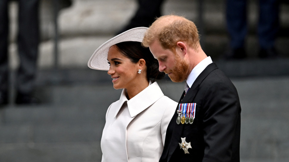 הנסיך הארי ומייגן מרקל (צילום:  REUTERS/Dylan Martinez/File Photo)