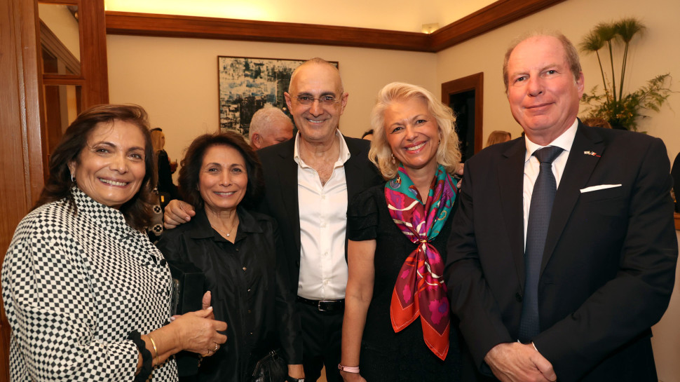 אריק דנון, מארי קריסטין, בני מורן, סולנג' הנדלר ודליה טופל  (צילום: קוקו)