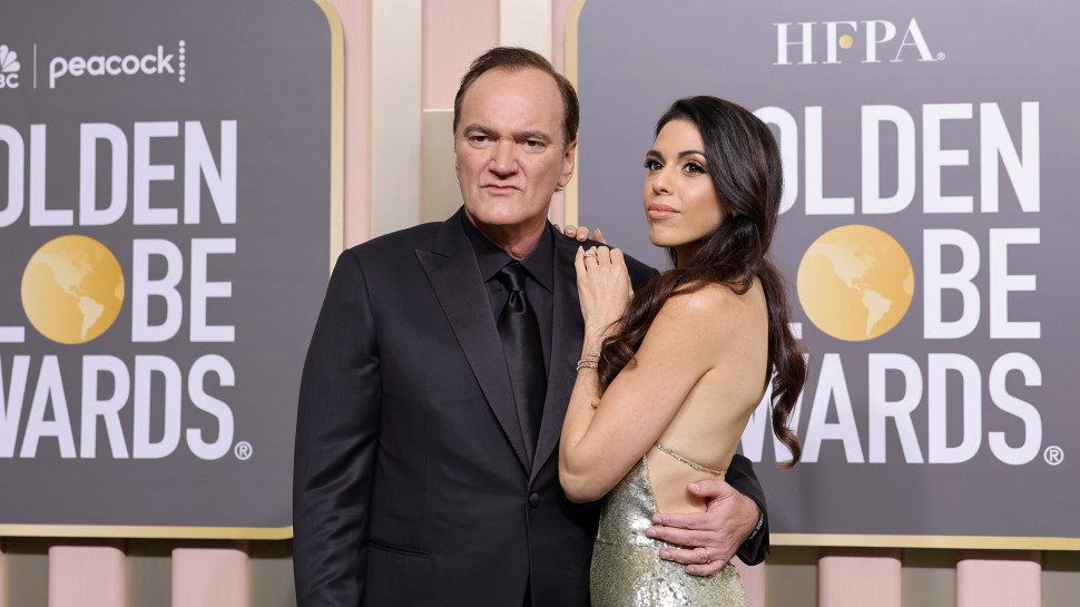 דניאלה פיק וקוונטין טרנטינו (צילום: gettyimages)