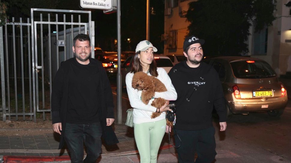 גרי דהן, נטע ברזני והמפיק יניב טבריה (צילום: אור גפן)