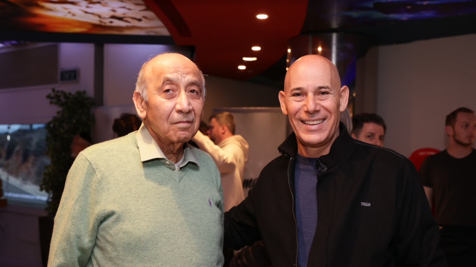 רון מלכא ויצחק סוארי (צילום: דותן שמיר)