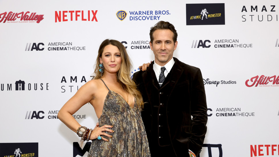 ריאן ריינולדס ובלייק לייבלי (צילום: Emma McIntyre / Staff)