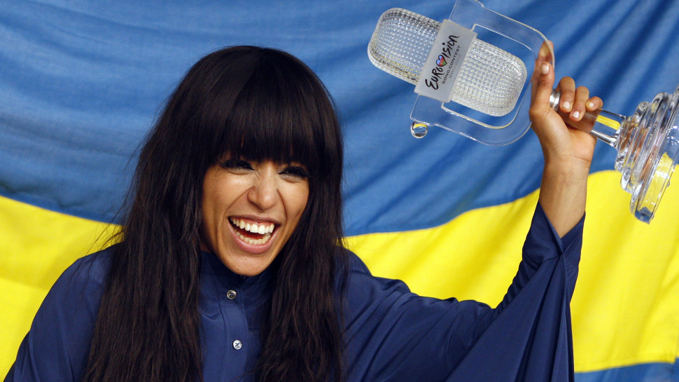 לורין, נציגת שוודיה לאירוויזיון (צילום: רויטרס)