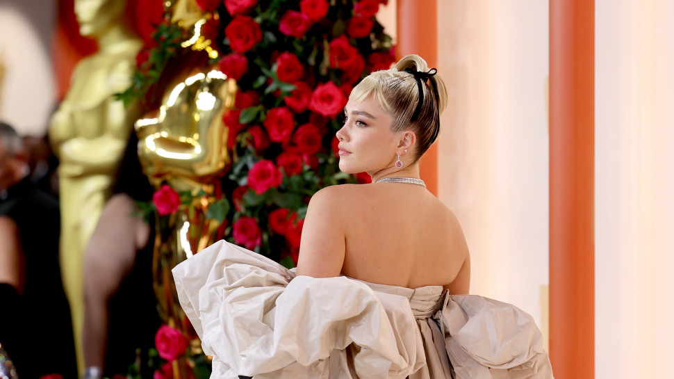 פלורנס פיו בטקס האוסקר (צילום: Mike Coppola/Getty images)