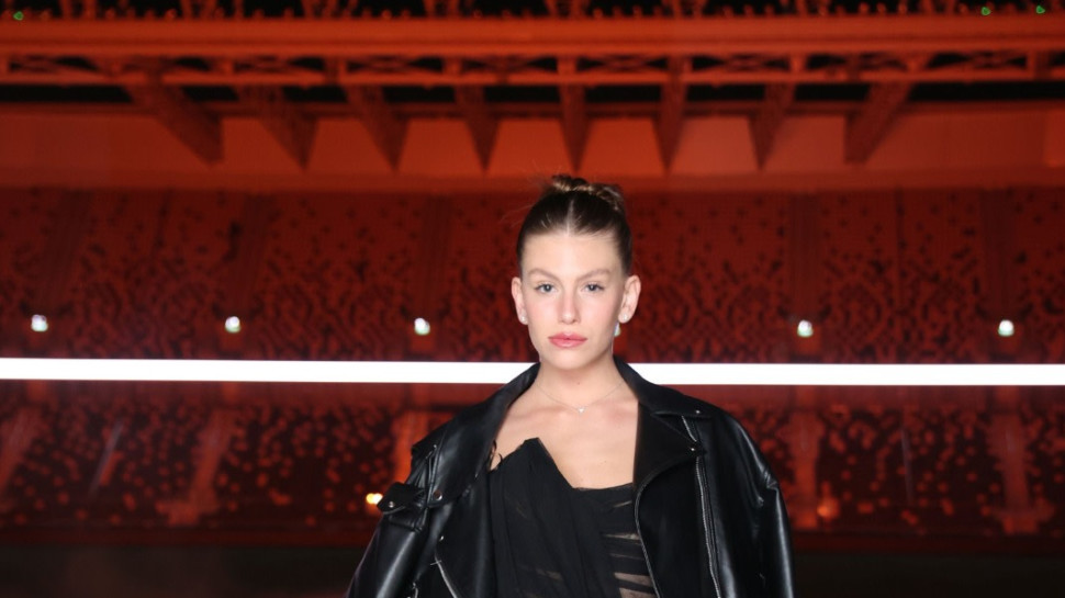 טיילור מלכוב בתצוגת האופנה של מאי משיח (צילום: אור גפן)