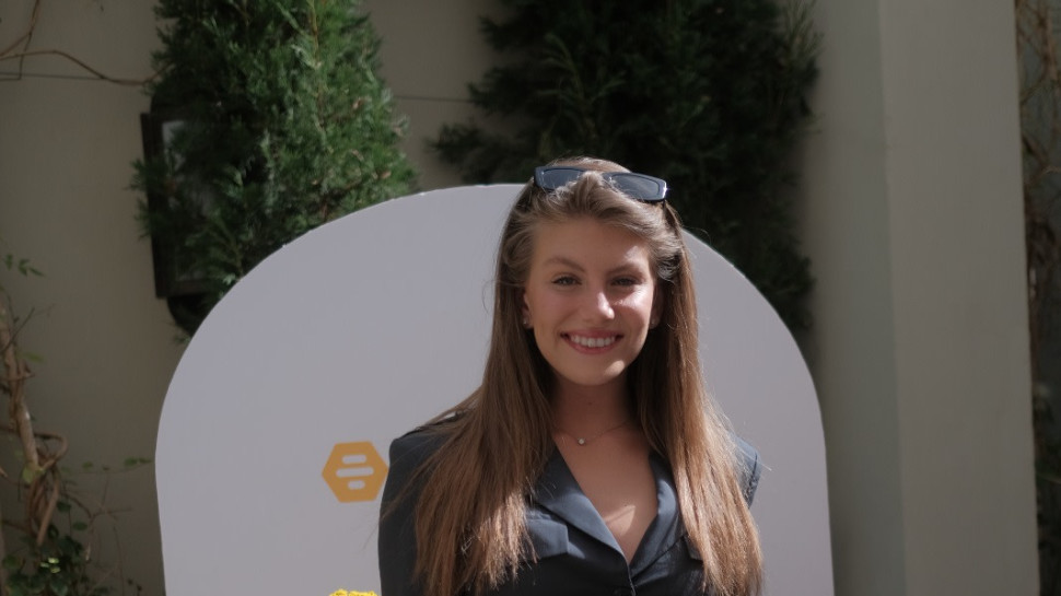 טיילור מלכוב בהשקה של באמבל (צילום: עומרי גולן)