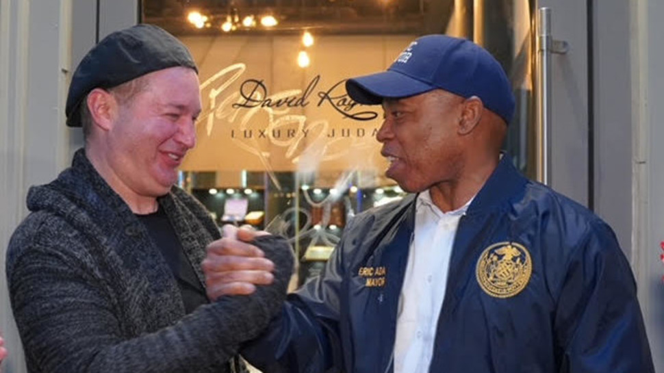 אריק אדמס ודוד רויטמן (צילום: Eli Mary)