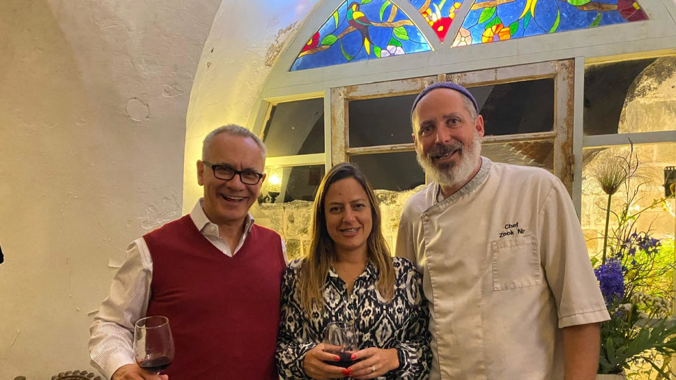 ניר צוק, נעמי גיסר ואנדראה בונו  (צילום: באדיבות מארש ישראל)