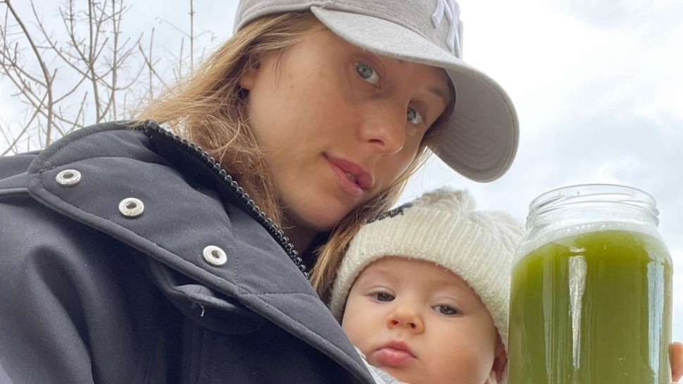 אלינה לוי ובנה אוליבר (צילום: צילום מסך אינסטגרם)