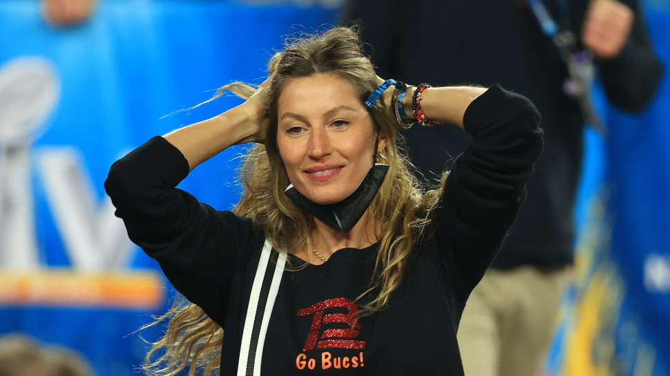 ג'יזל בונדשן, טום בריידי (צילום: GettyImages)