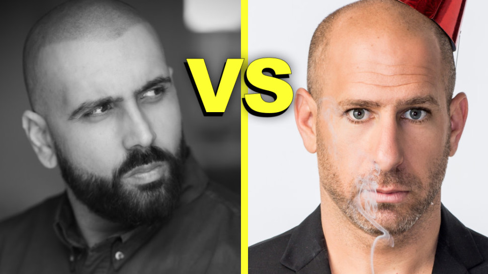 חנוך דאום, יואב אליאסי "הצל" (צילום: אוהד רומנו,רפאל מזרחי)