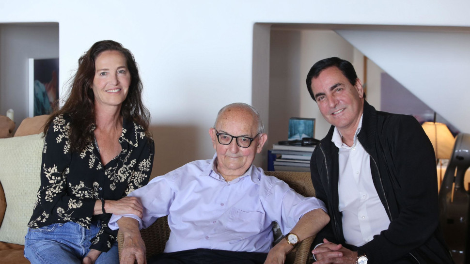 חיים הורביץ, מאיר לבבי ועירית שטראוס  (צילום: טל קצורין)