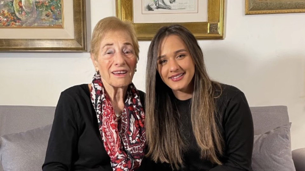 עדן בן זקן ואילנה קליין ז"ל (צילום: צילום מסך אינסטגרם)