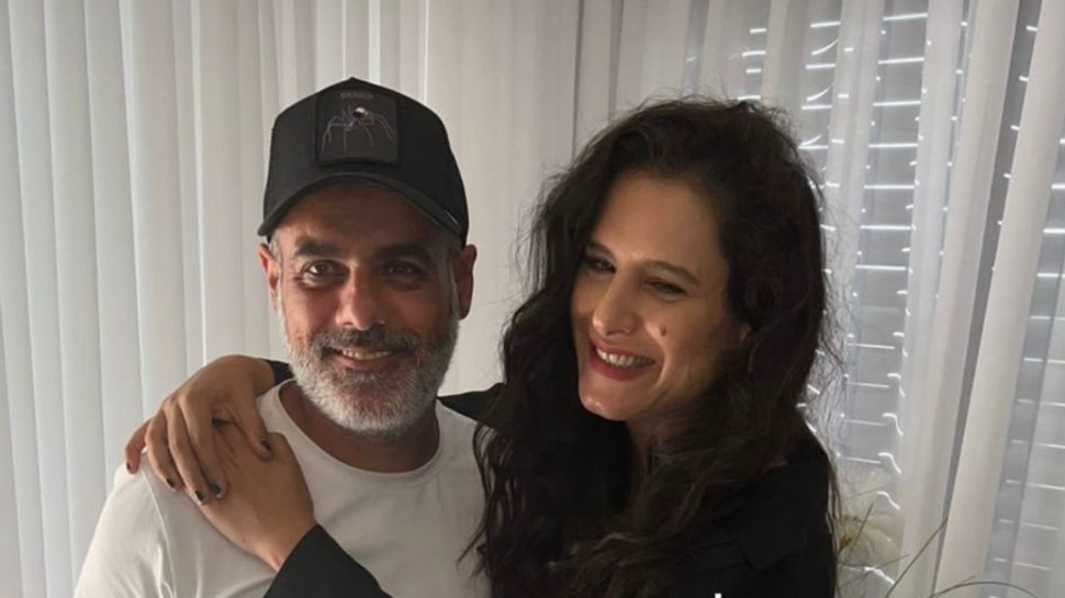 מירי מסיקה ואלון מארגן המחאה נגדה (צילום: צילום מסך אינסטגרם)