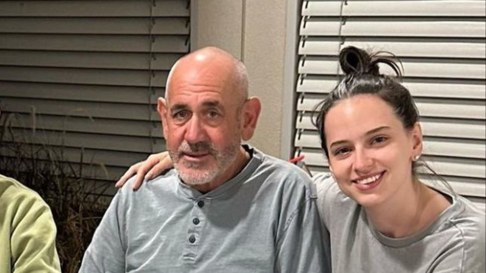 קורין גדעון ואביה (צילום: צילום מסך אינסטגרם)