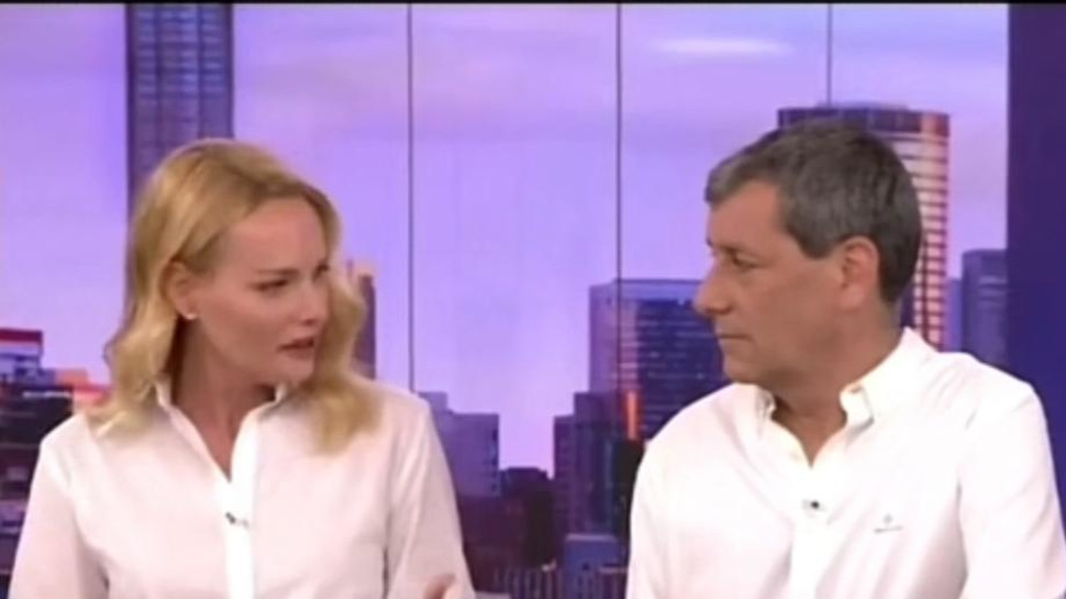 גלית גוטמן ויואב לימור (צילום: צילום מסך קשת 12)