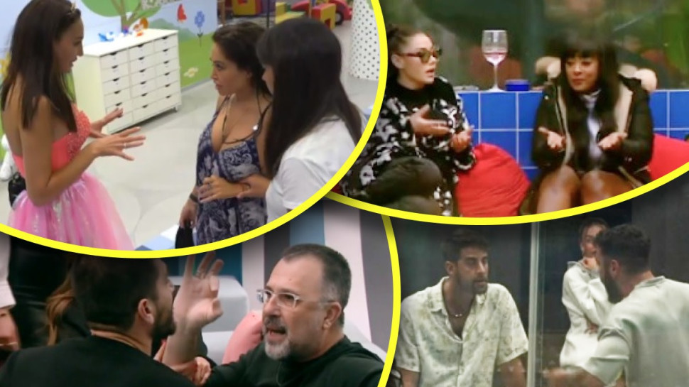 הריבים הכי גדולים של בית "האח הגדול" (צילום: צילום מסך רשת 13)