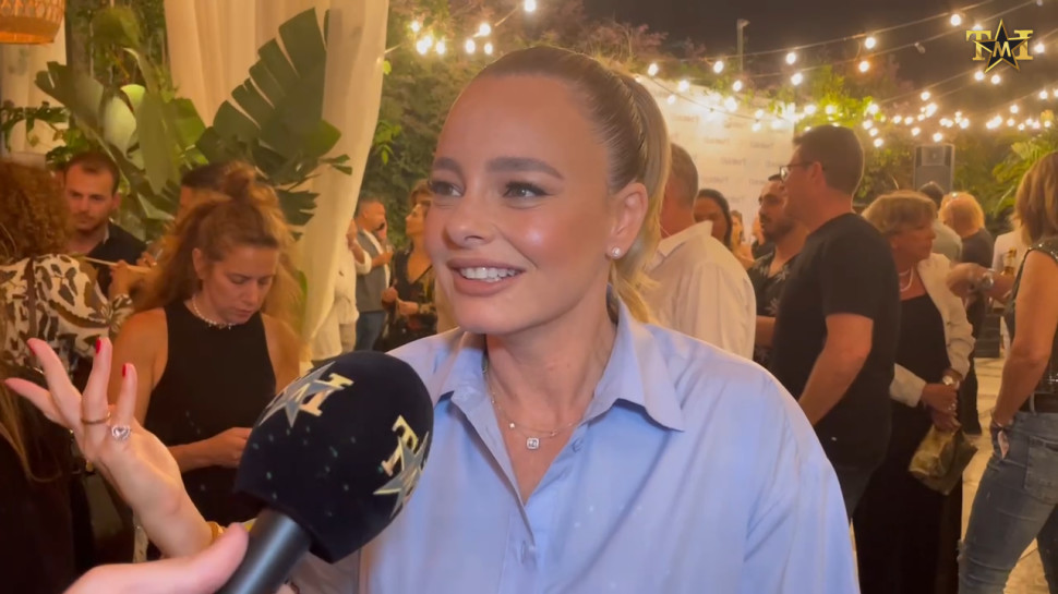 יעל בר זוהר באירוע ההשקה של קלאב מד (צילום: צילום מסך מתוך הסרט)