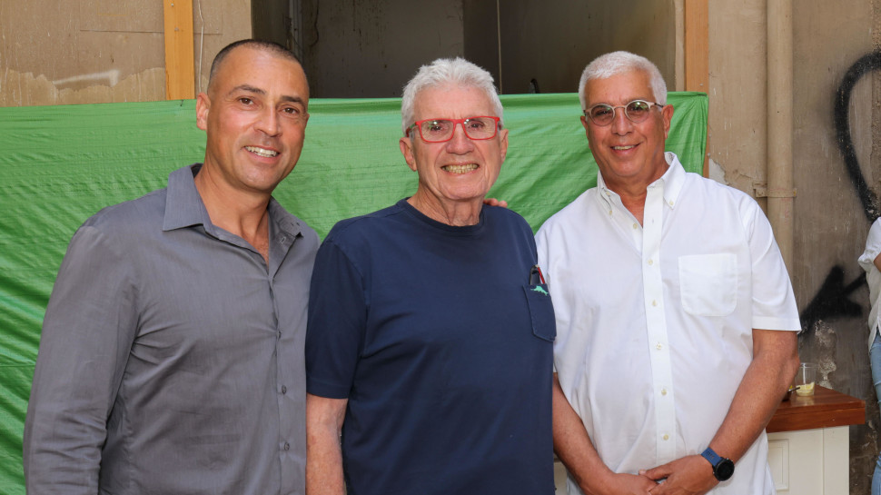 דוד עיני, אריה גבעוני וערן וולף   (צילום: רונן טופלברג)