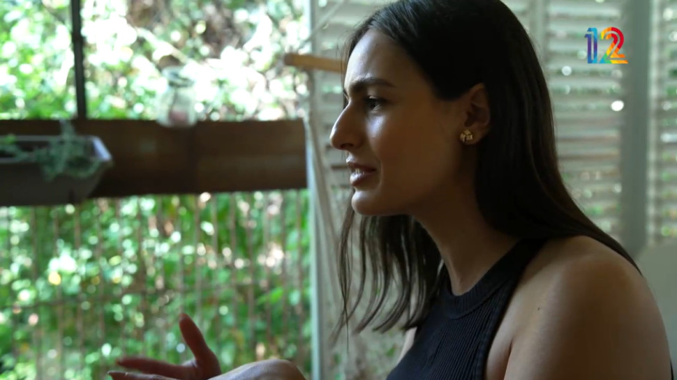 לוסי איוב (צילום: צילום מסך קשת 12)