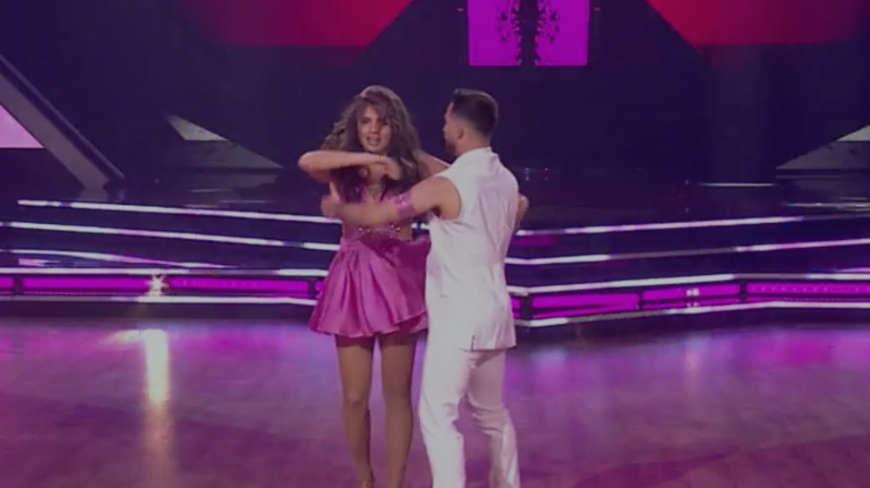 קים אור אזולאי ב"רוקדים עם כוכבים" (צילום: צילום מסך קשת 12)