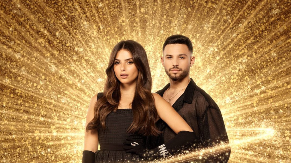 קים אור אזולאי והרקדן עידן אטיאס (צילום: שי פרנקו)