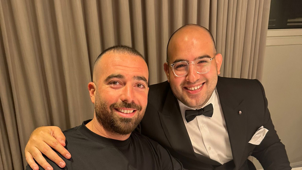 רון ביטון ועומר אדם (צילום: אור גפן)