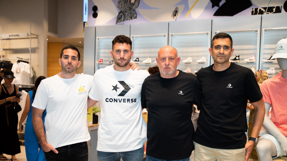 אייל שדות, הראל ויזל, איתי ויזל ותומר צ'פניק (צילום: דנה לביא)