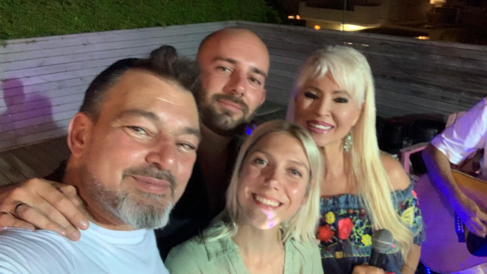 פנינה רוזנבלום, משה חיים וילדיהם (צילום: פרטי)